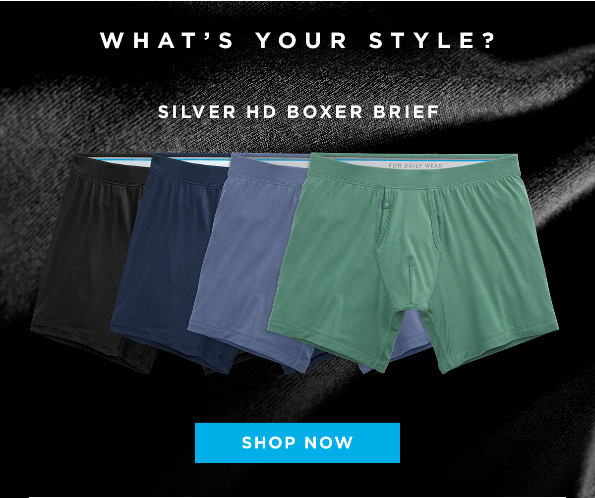 Silver HD Boxer Brief