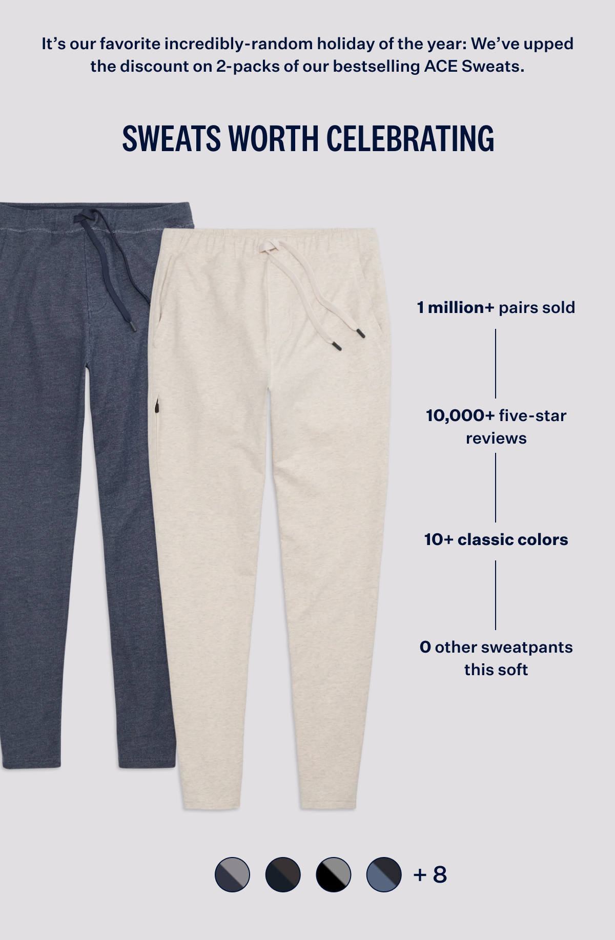 2-Pack ACE Sweatpant