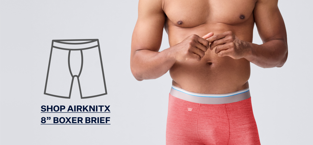 AIRKNITˣ 8" Boxer Brief
