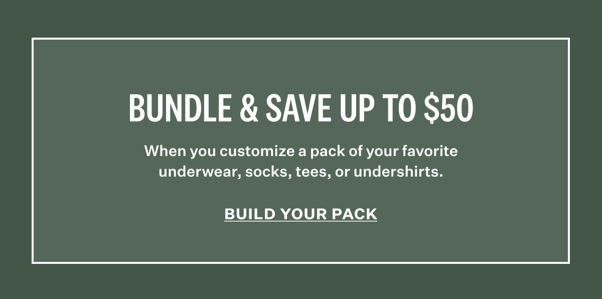 Build Your Pack