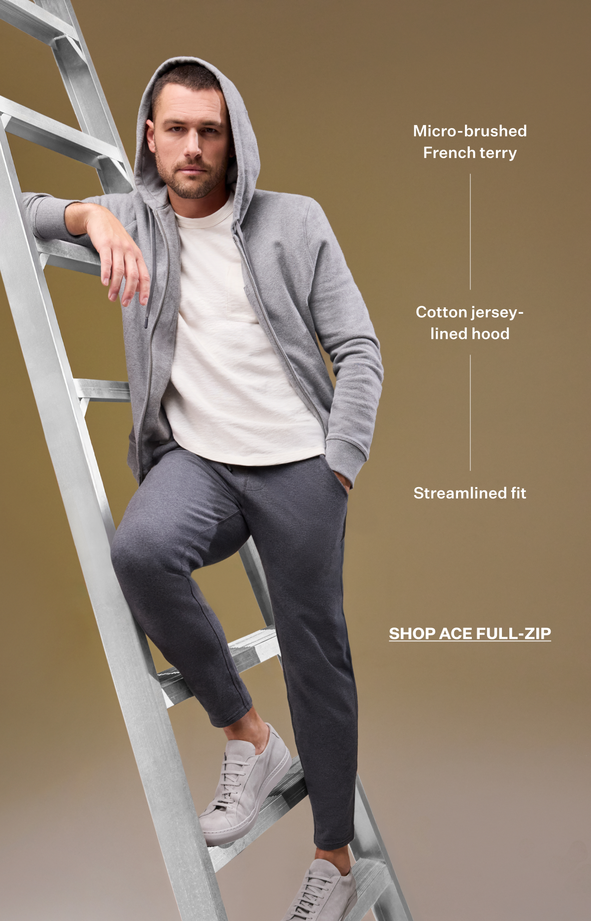 ACE Full-Zip Hooded Sweatshirt