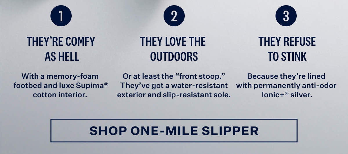 One Mile Slipper