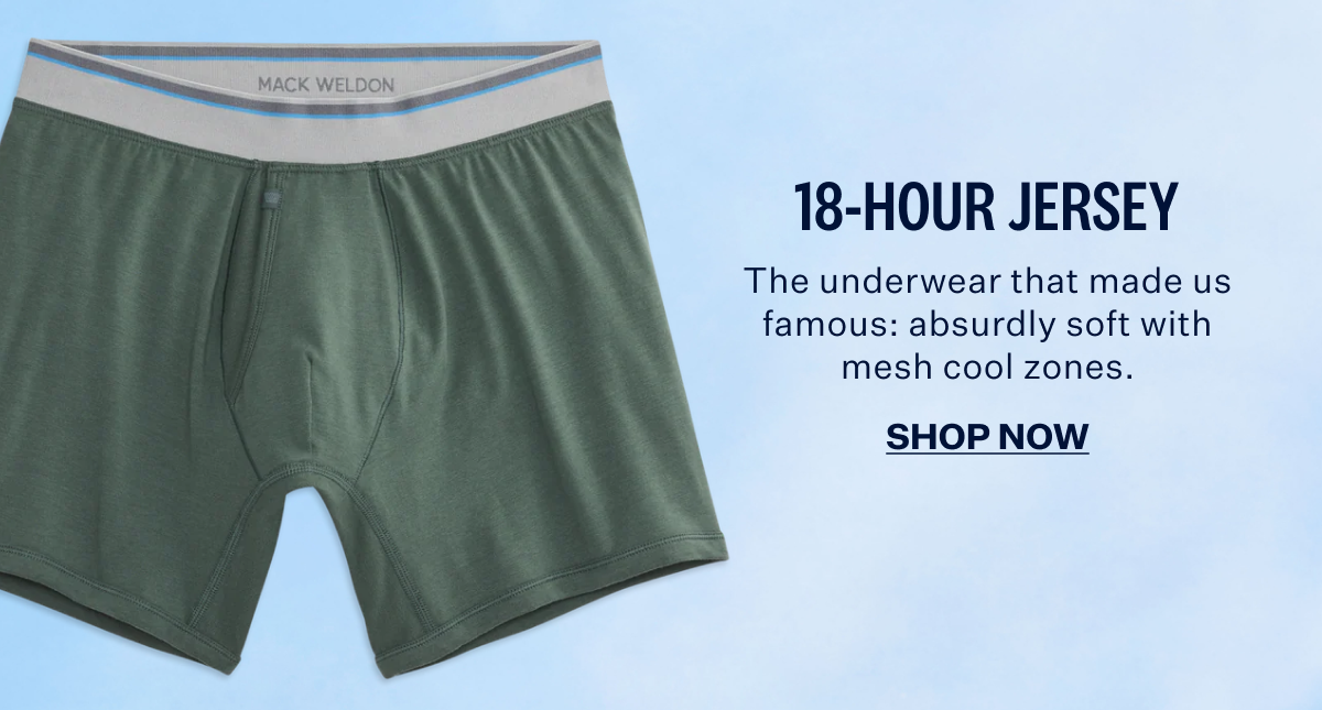 18-Hour Jersey Boxer Brief in Cactus