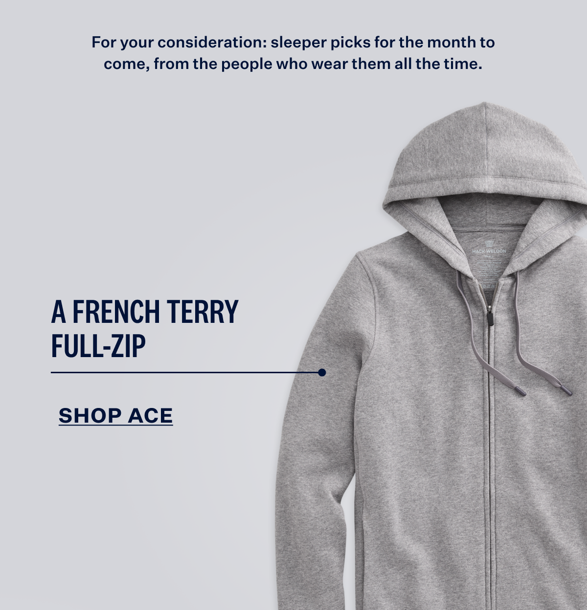 ACE Full-Zip Sweatshirt
