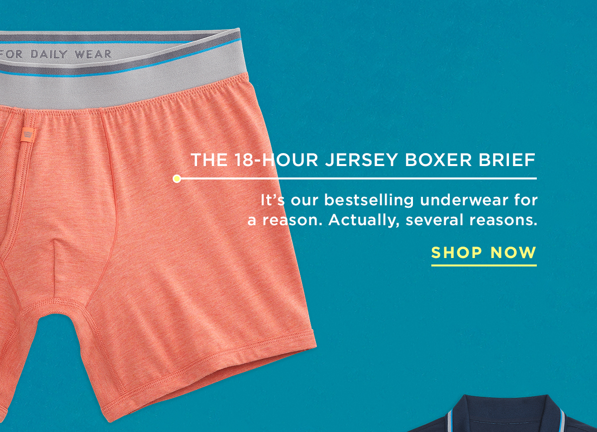 18-Hour Jersey Boxer Brief
