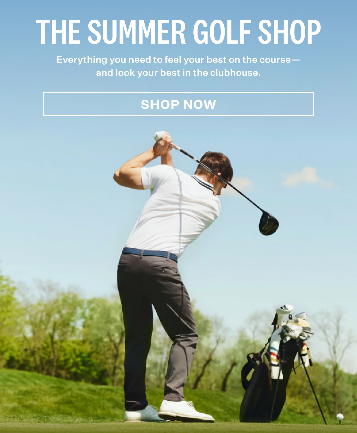 The Summer Golf Shop. Shop Now