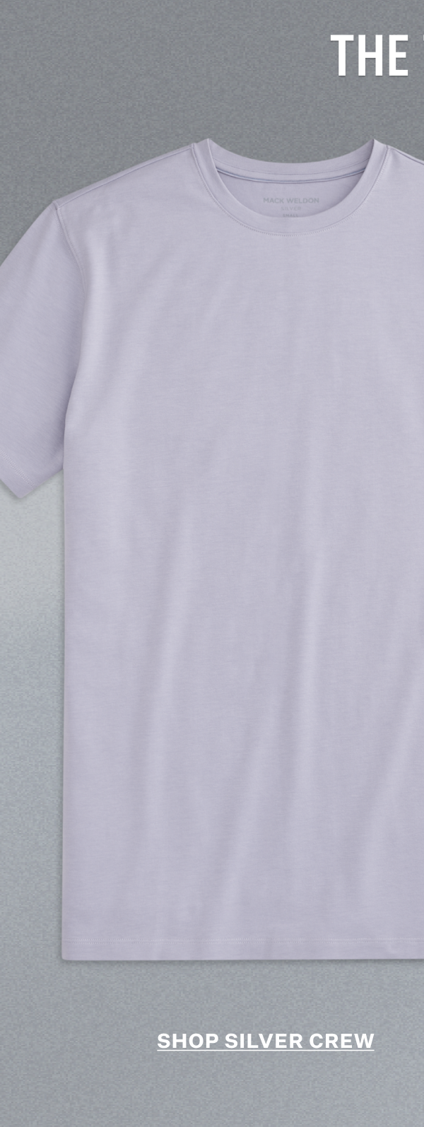 SILVER Crew Neck T-Shirt