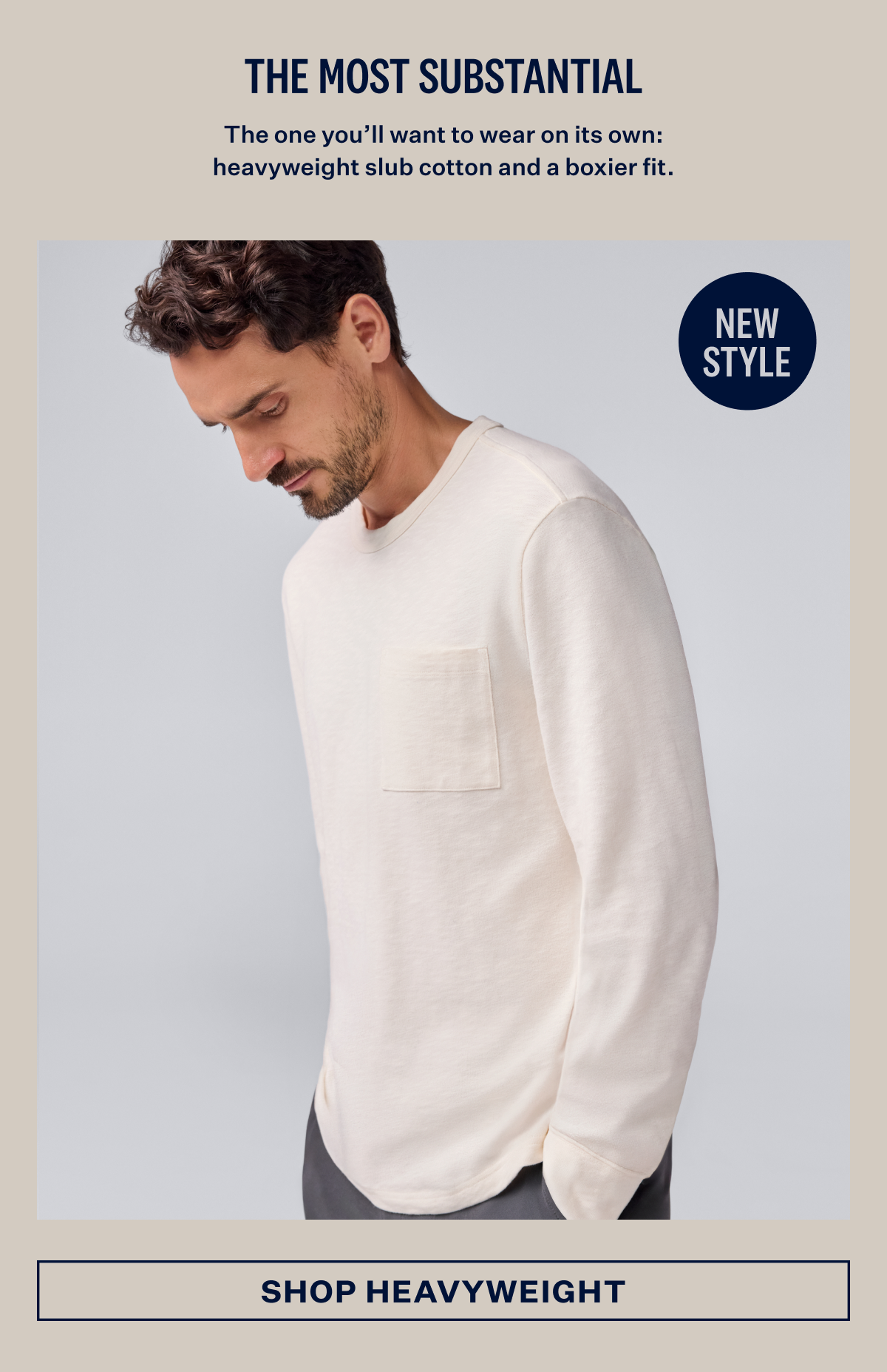 Heavyweight Long Sleeve T-Shirt