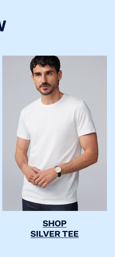 SILVER Crew Neck T-Shirt