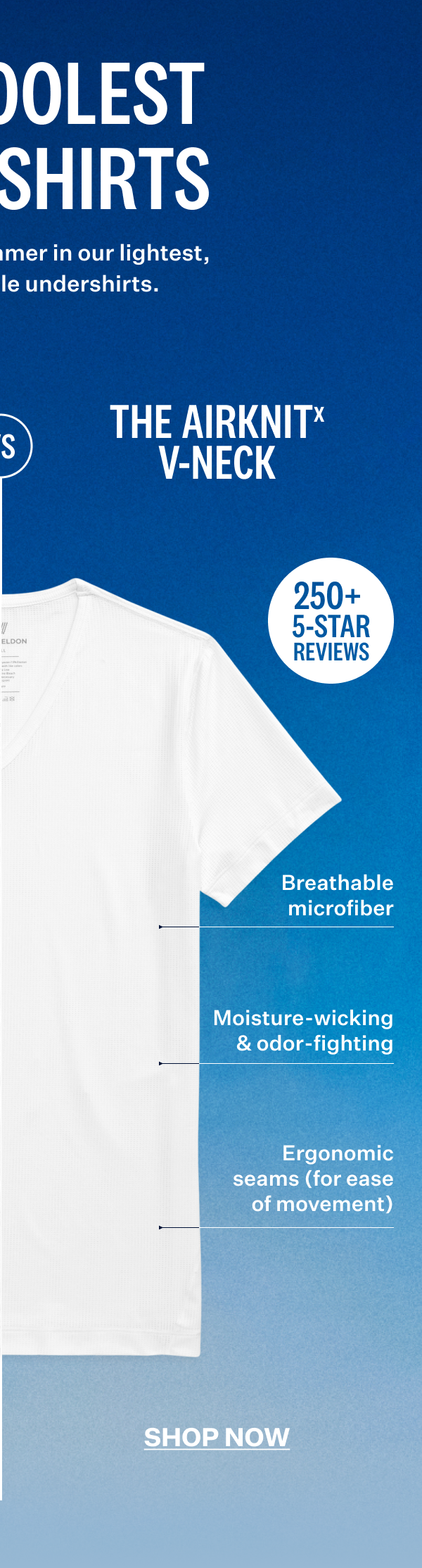 AIRKNITx V-Neck Undershirt