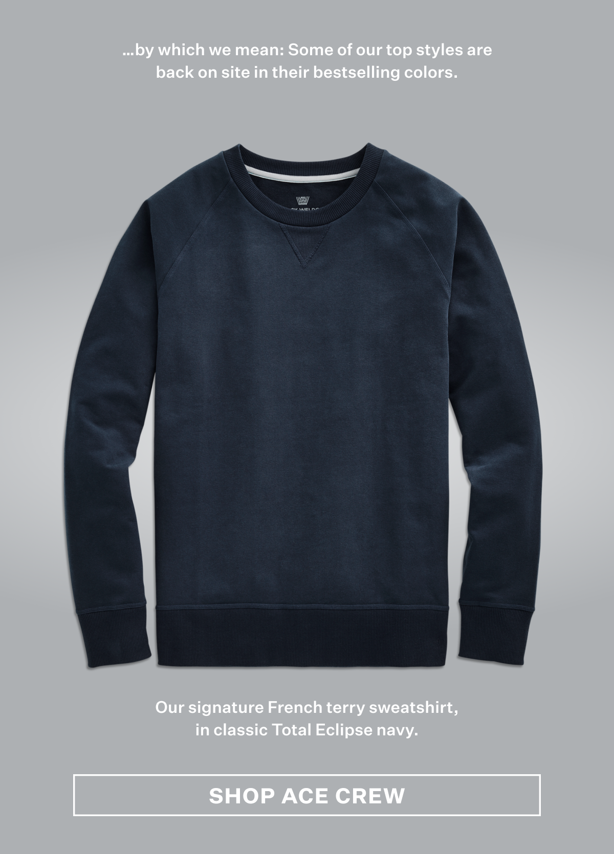 ACE Crew Neck Sweatshirt