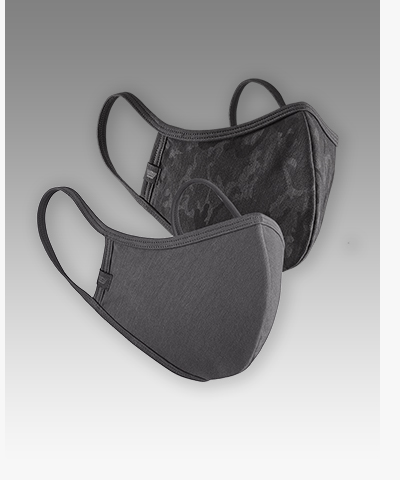 2-Pack Silver Mask