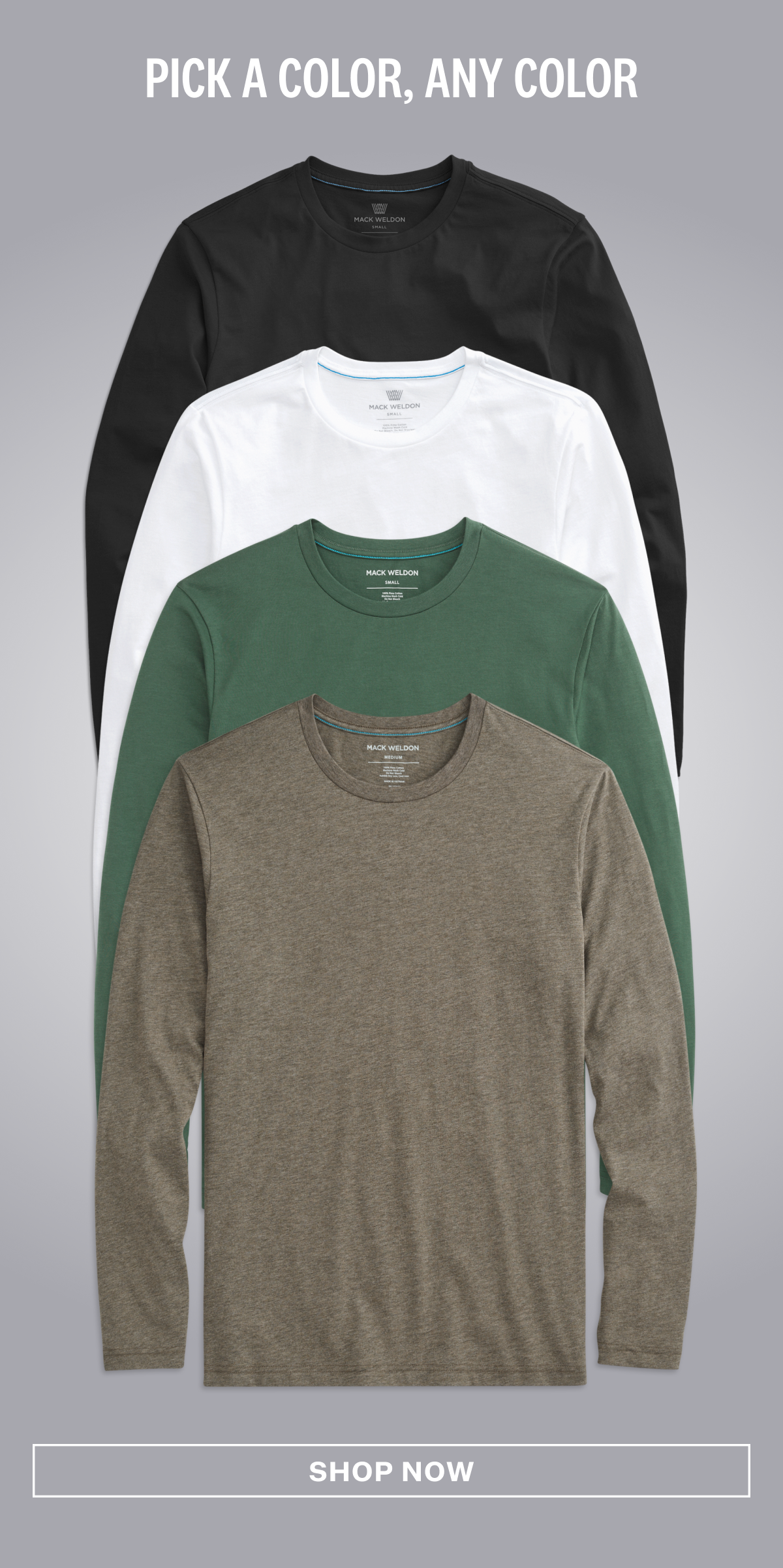 Pima Long Sleeve T-Shirt