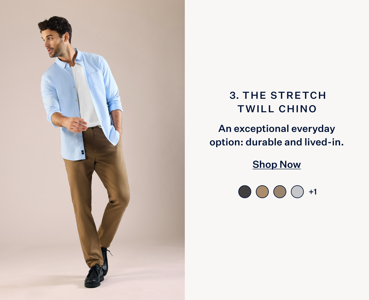Stretch Twill Chino