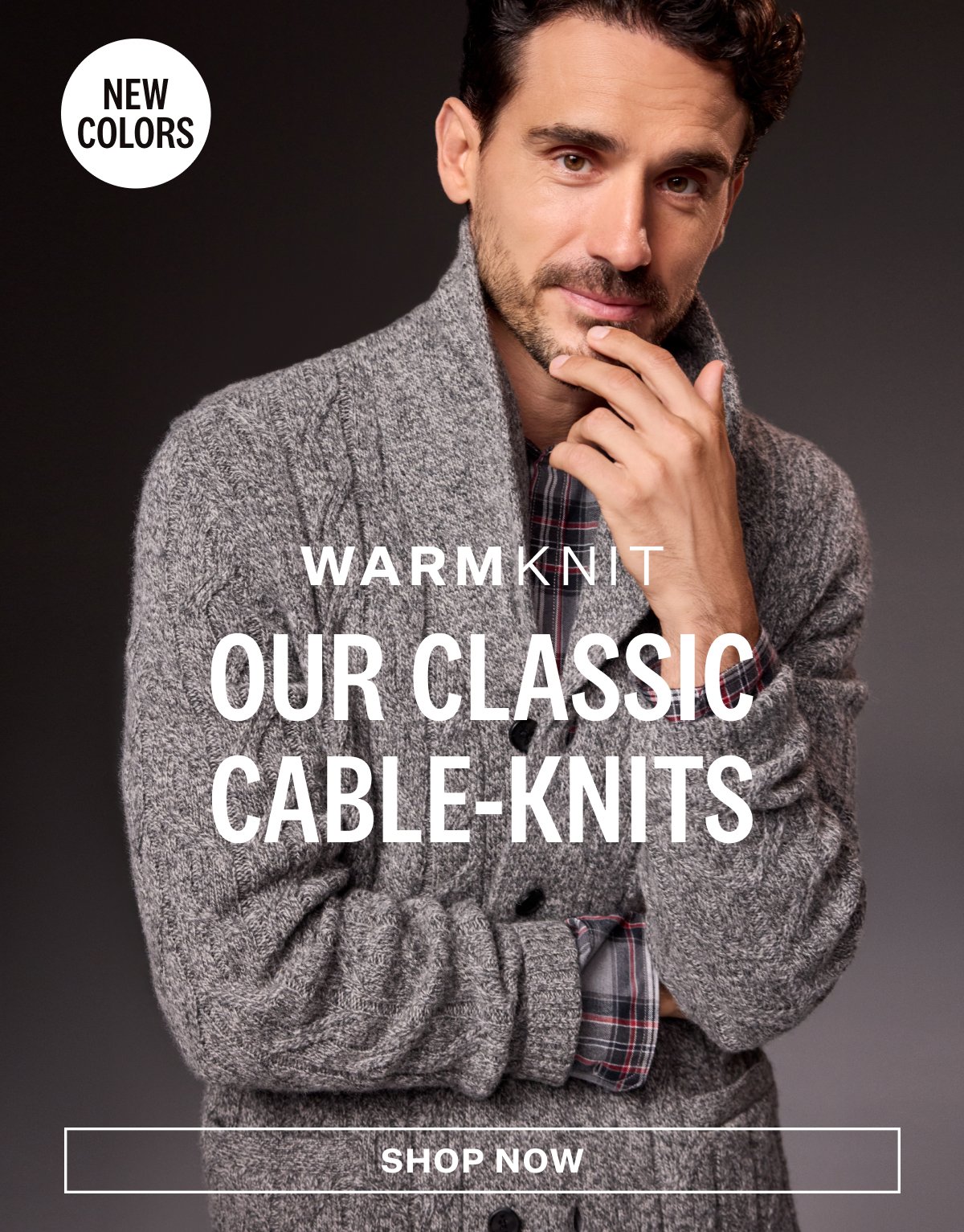 WARMKNIT Wool Cardigan
