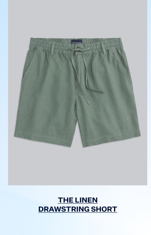Linen Drawstring Short