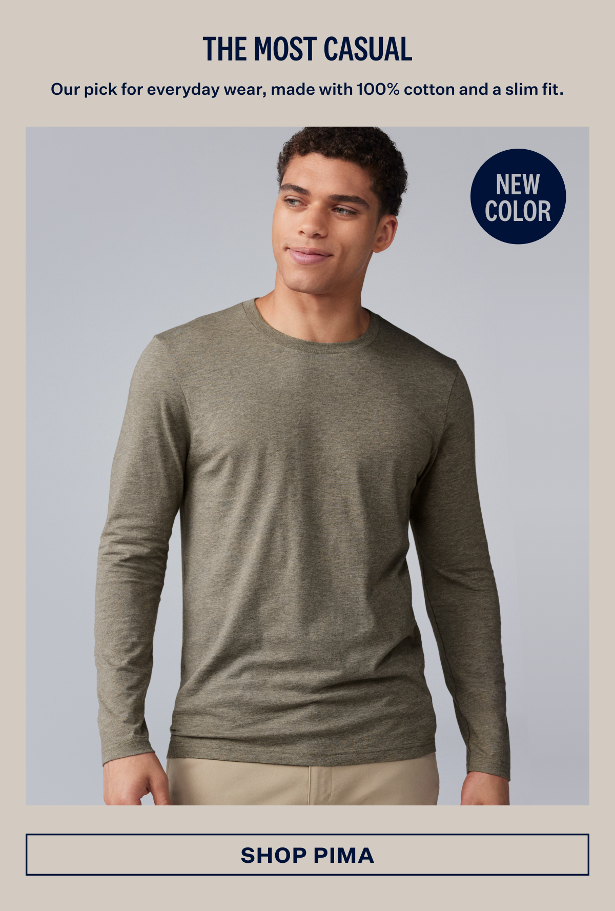 Pima Long Sleeve T-Shirt