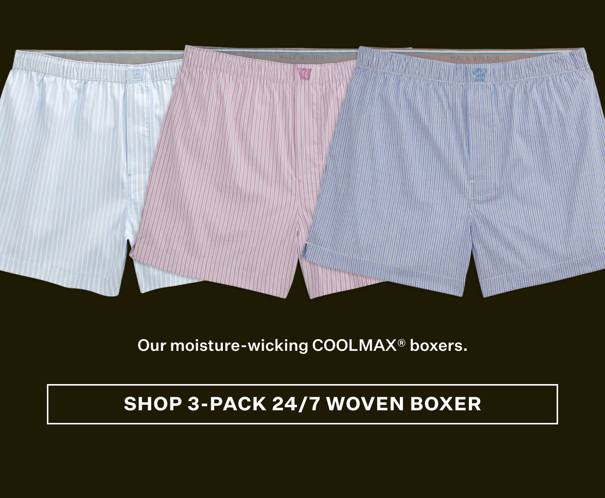 3-Pack 24/7 Woven Boxers