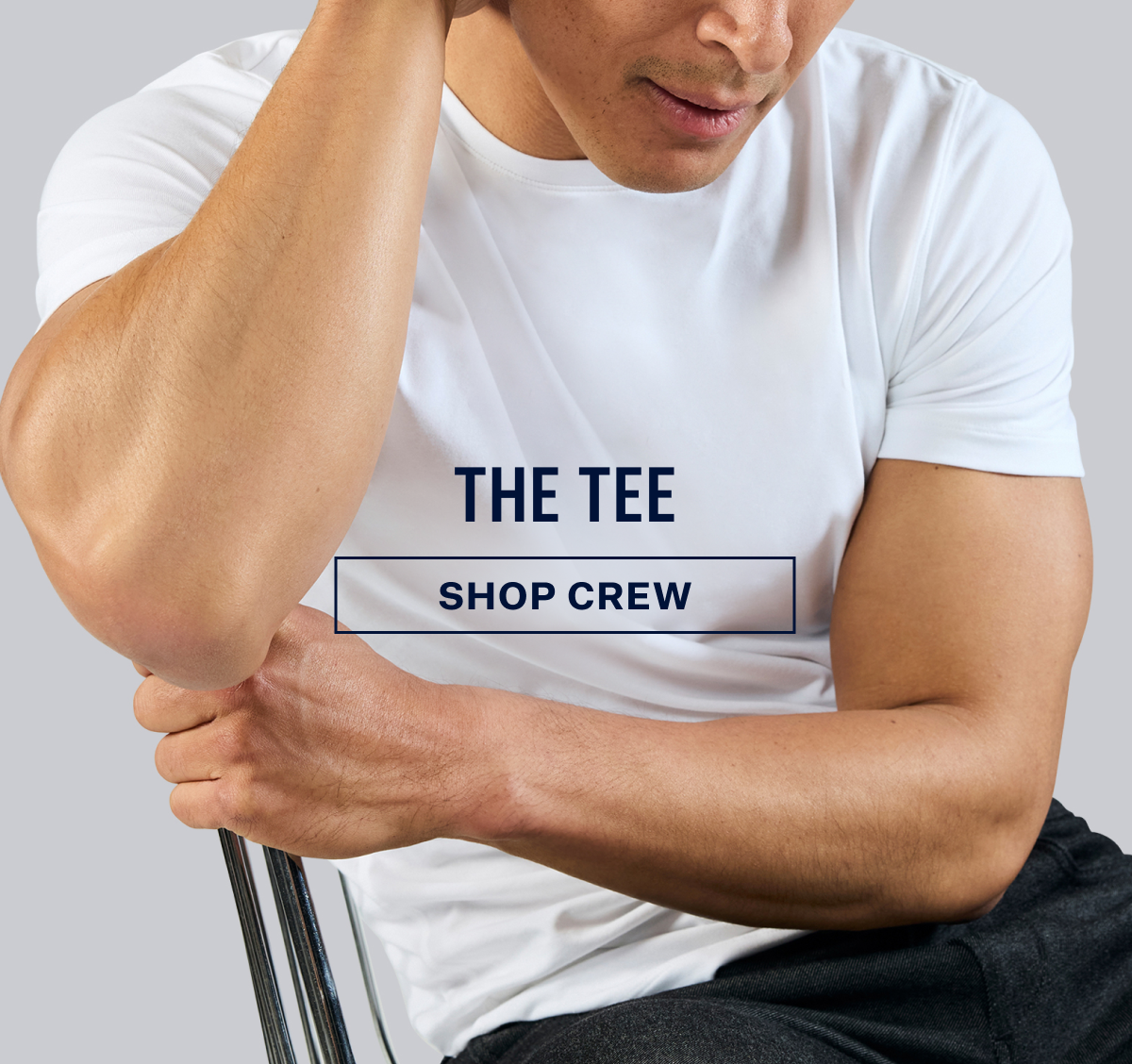 SILVER Crew Neck T-Shirt