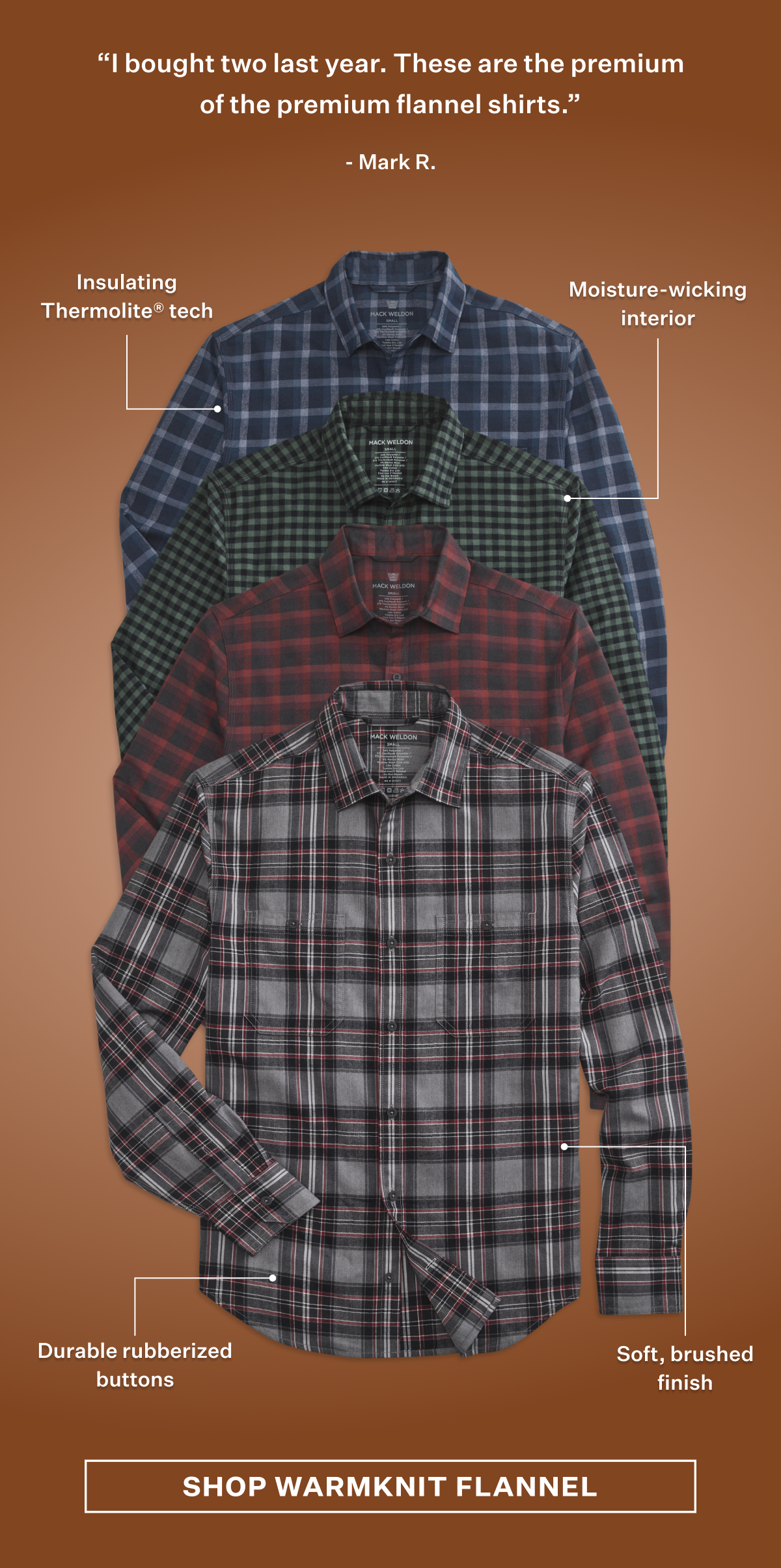 WARMKNIT Flannel Shirt