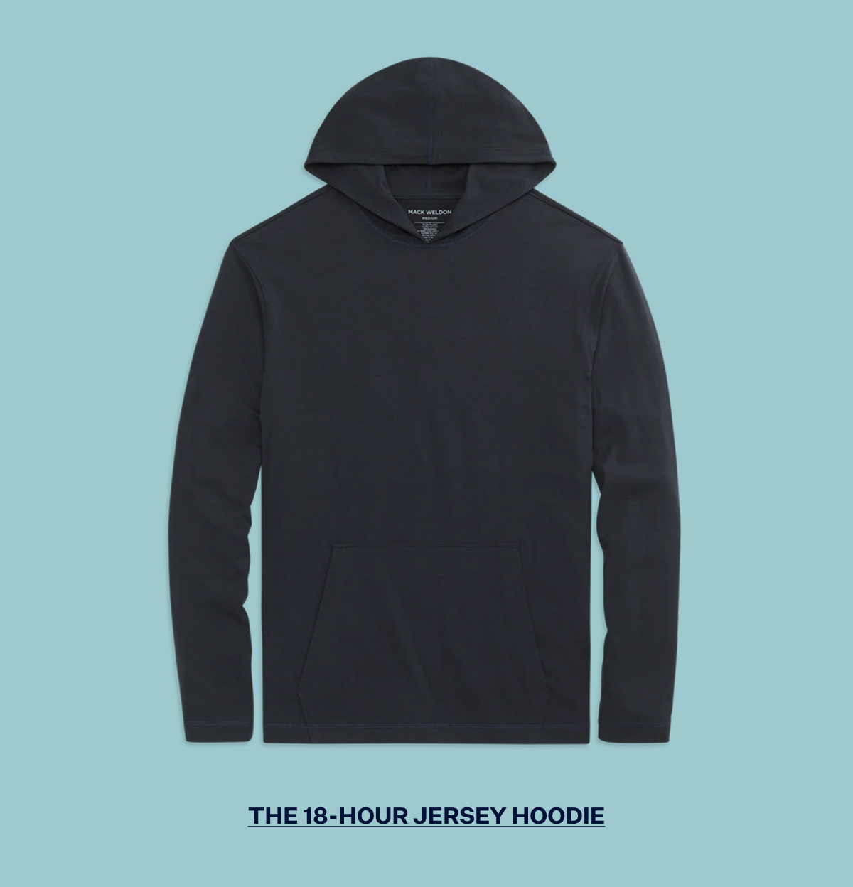 18 Hour Jersey Hoodie