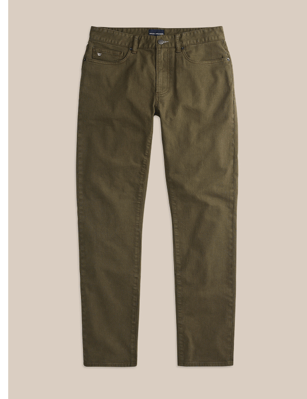 GIF of different colors of Broken Twill 5-Pocket Pant 