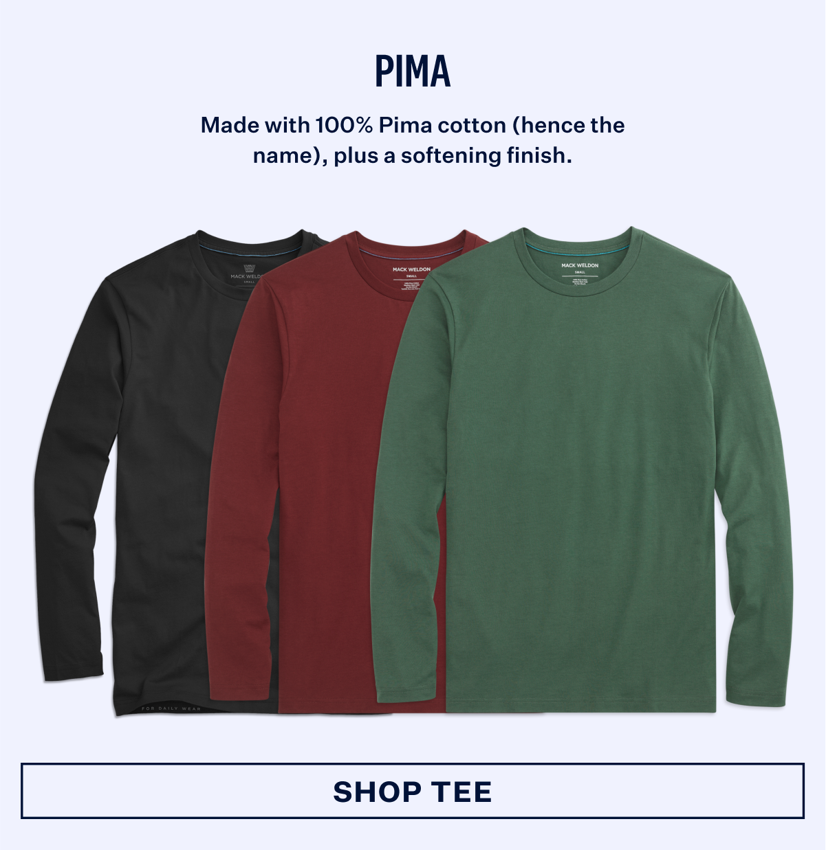 Pima Long Sleeve T-Shirt