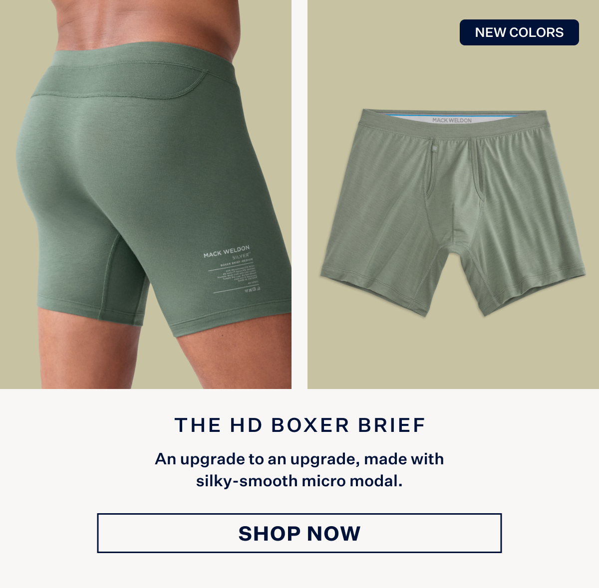 Silver HD Boxer Brief