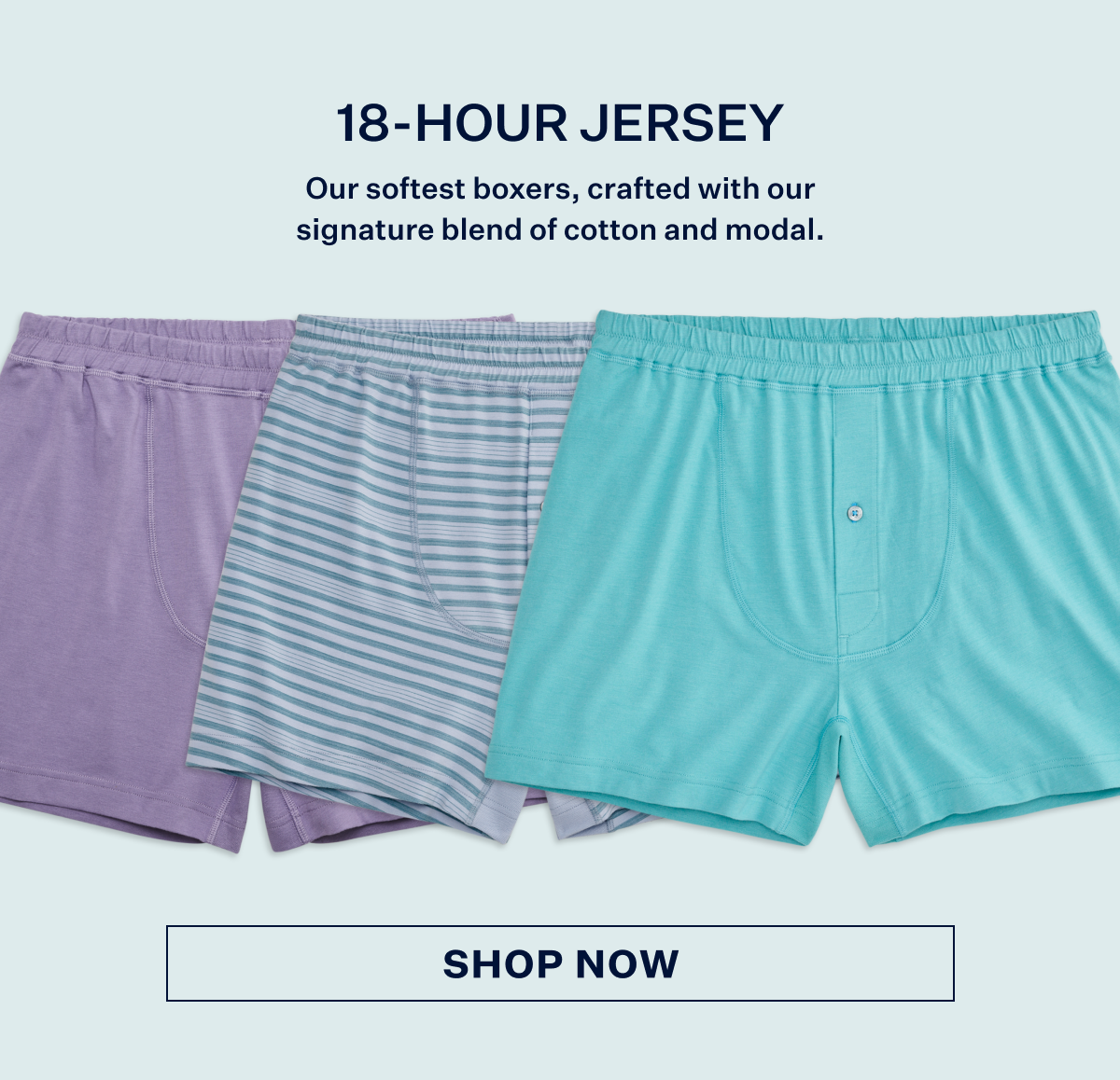 18-Hour Jersey Knit Boxer