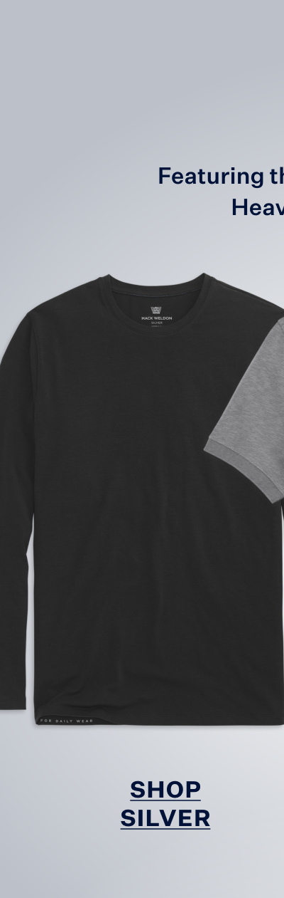 SILVER Long Sleeve T-Shirt in True Black