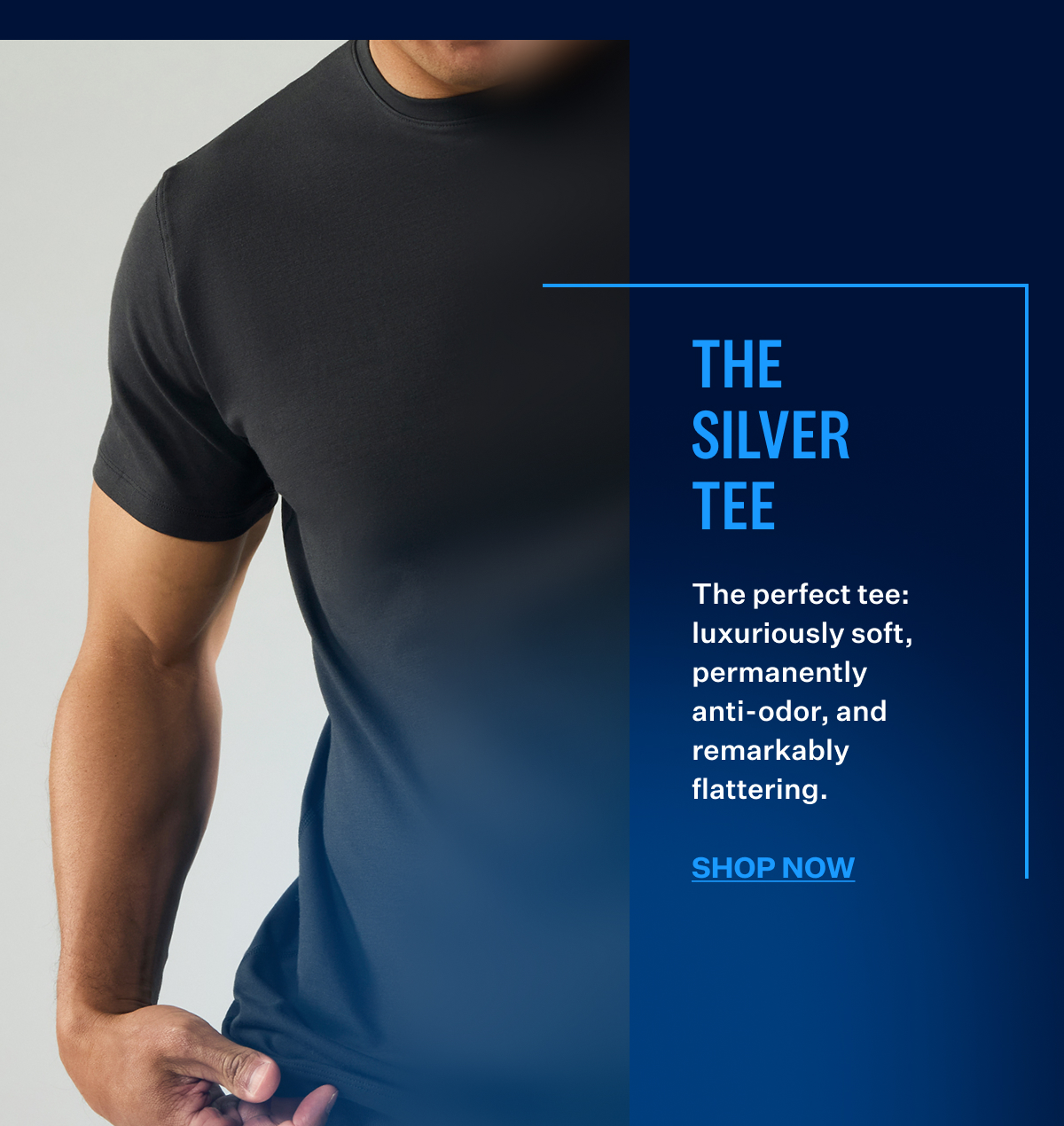 SILVER Crew Neck T-Shirt