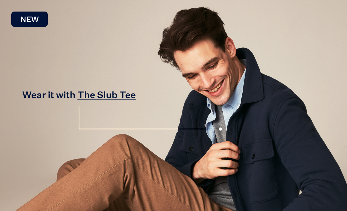 Slub Crew Neck T-Shirt