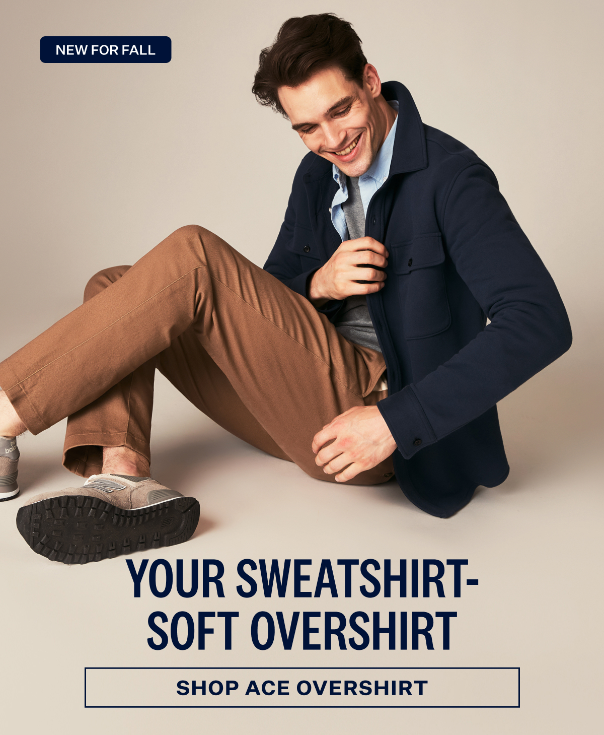 Your Sweatshirt-Soft Overshirt. Shop Ace Overshirt