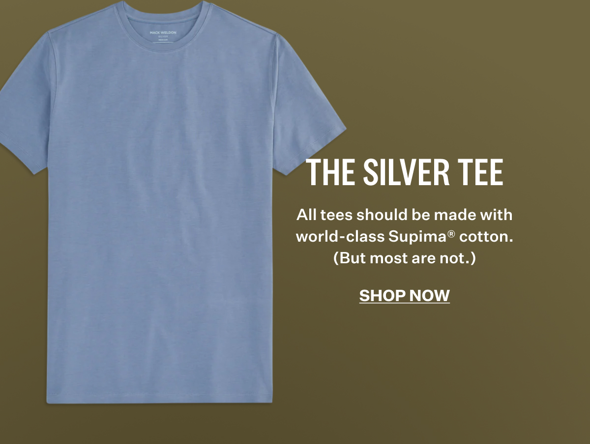 SILVER Crew Neck T-Shirt