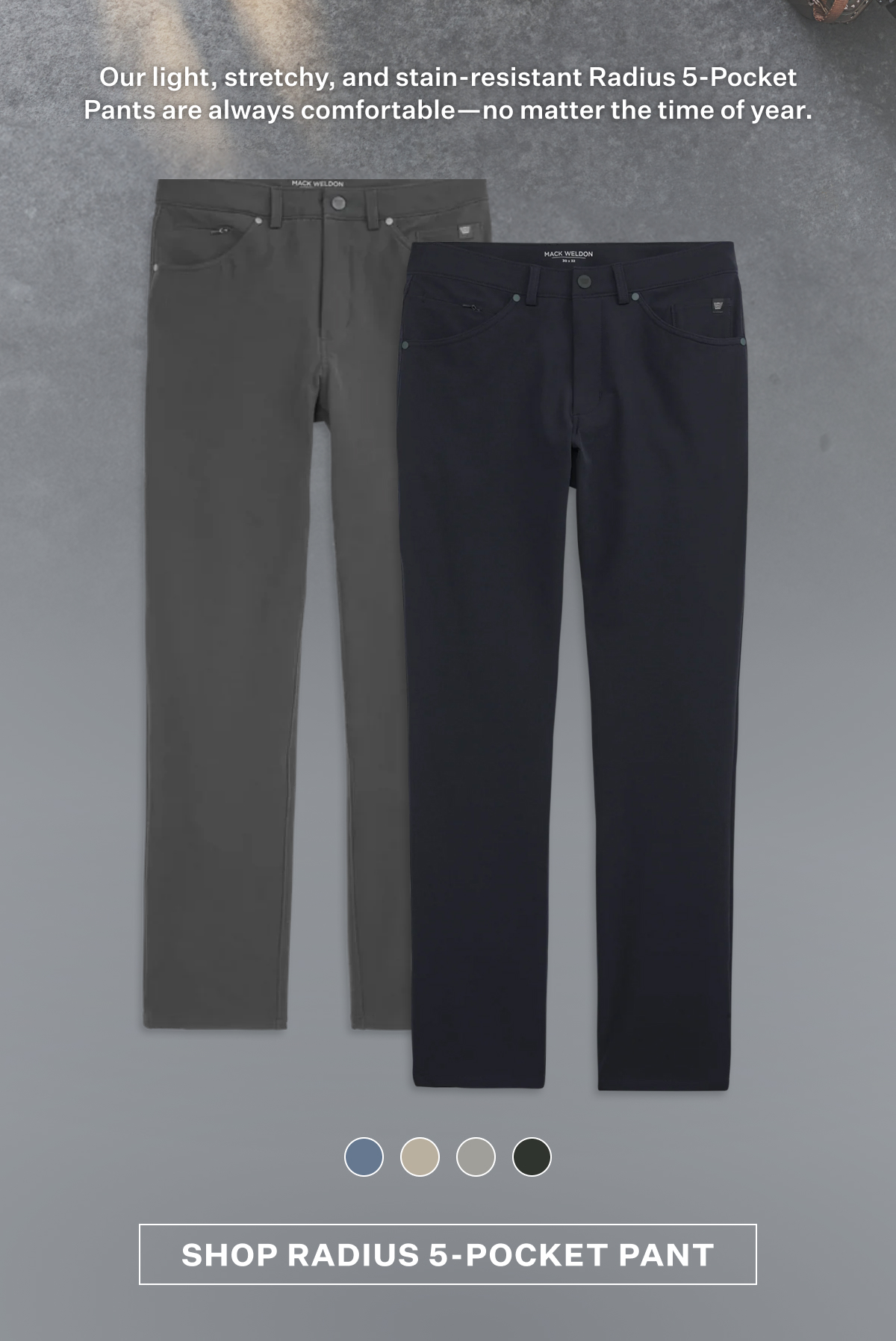 Radius 5-Pocket Pant