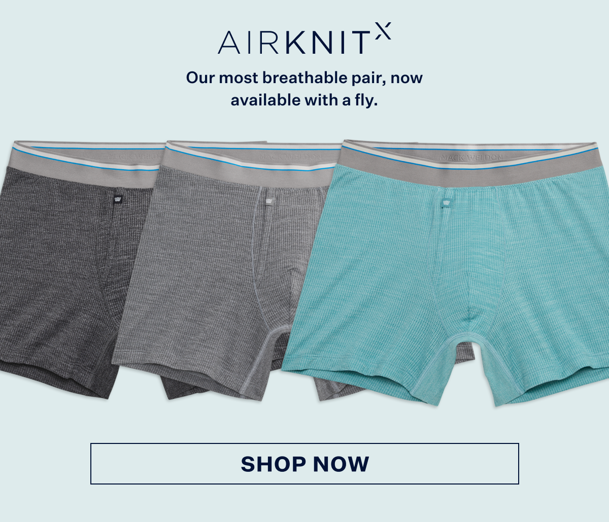 AIRKNITx Boxer Brief - With Fly