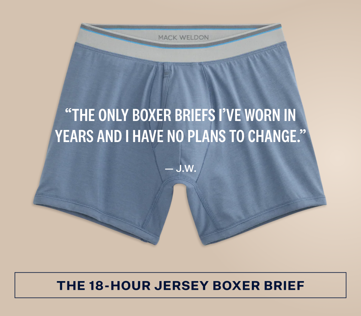 18-Hour Jersey Boxer Brief