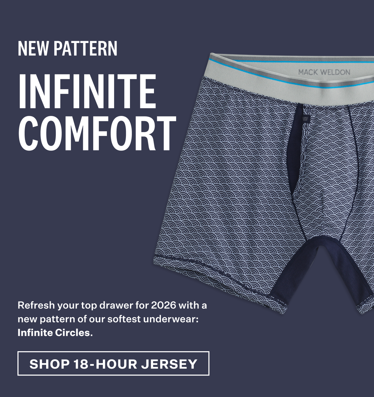 18-Hour Jersey Boxer Brief