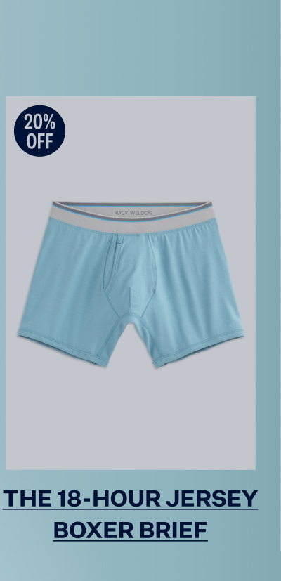 18-Hour Jersey Boxer Brief