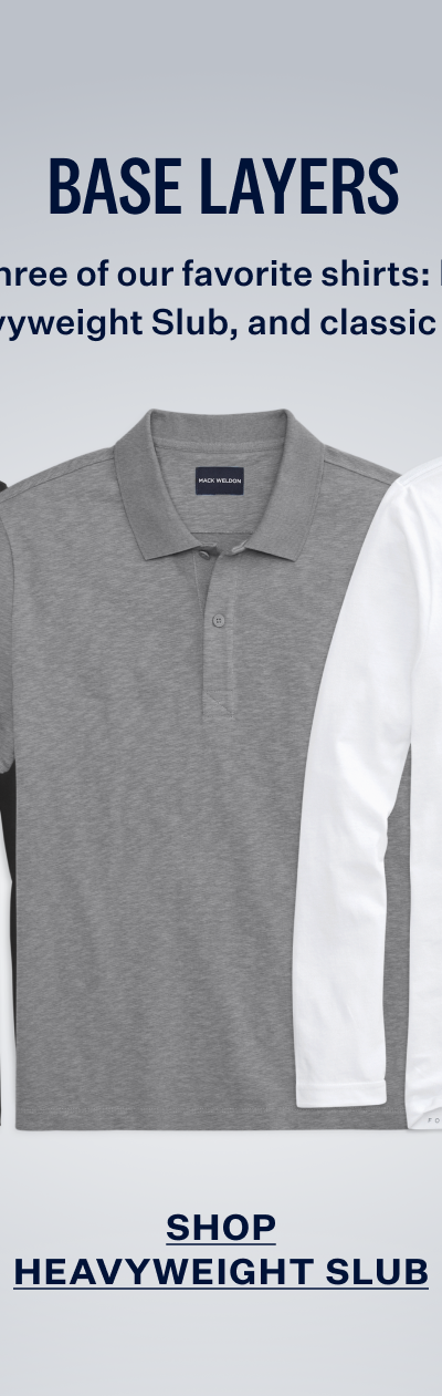 Heavyweight Slub Polo in Grey Heather