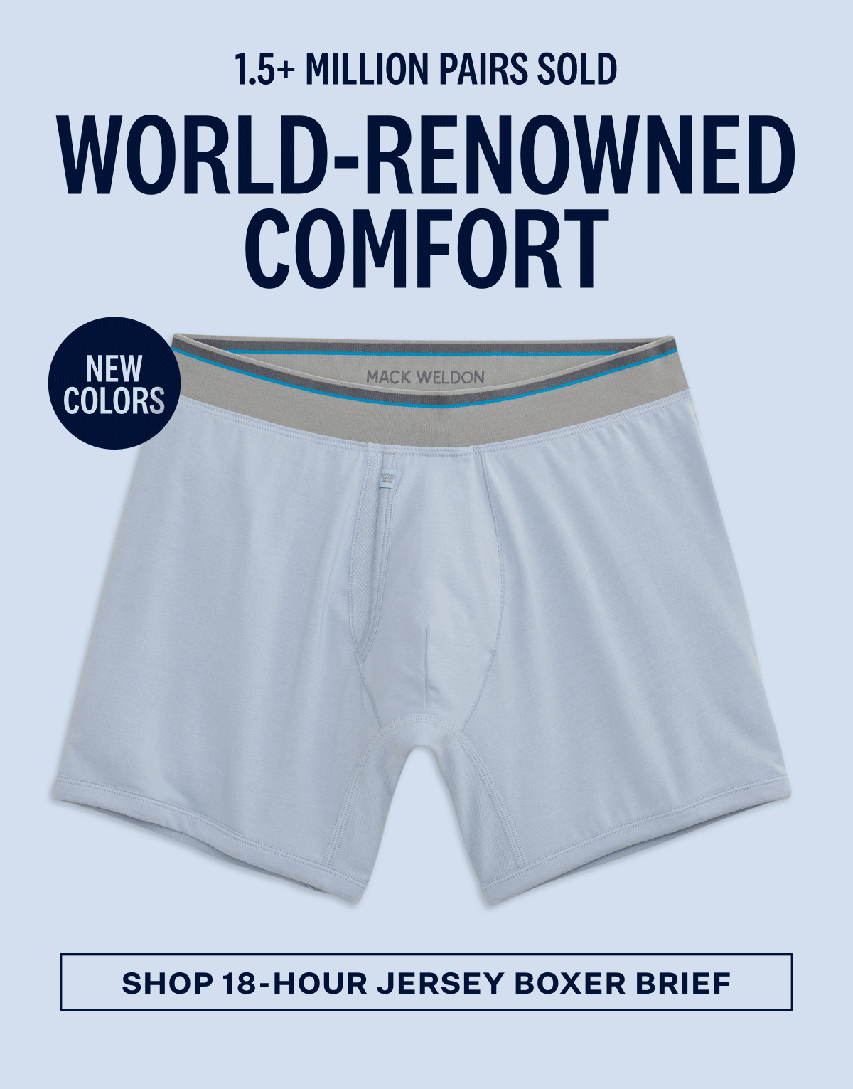 18-Hour Jersey Boxer Brief