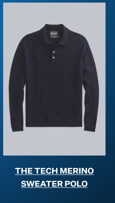 Tech Merino Sweater Polo