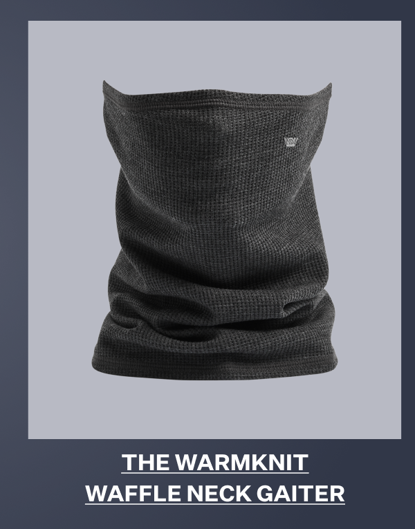 WARMKNIT Waffle Neck Gaiter