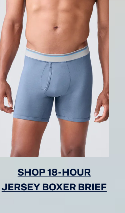 18-Hour Jersey Boxer Brief