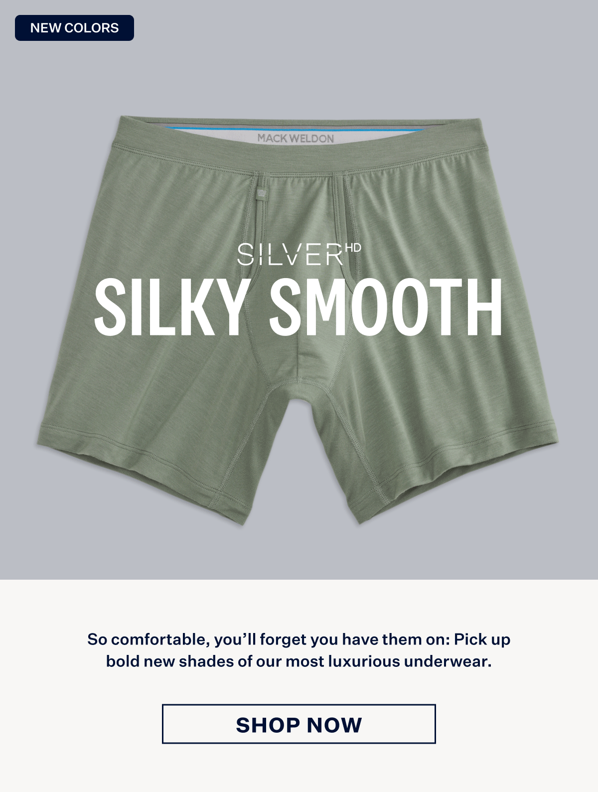 SilverHD. Silky Smooth. Shop Now
