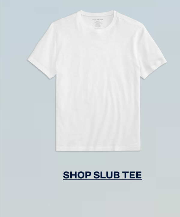 Slub Crew Neck T-Shirt