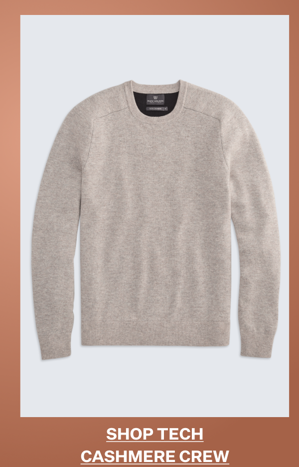 Tech Cashmere Crew Neck Sweater