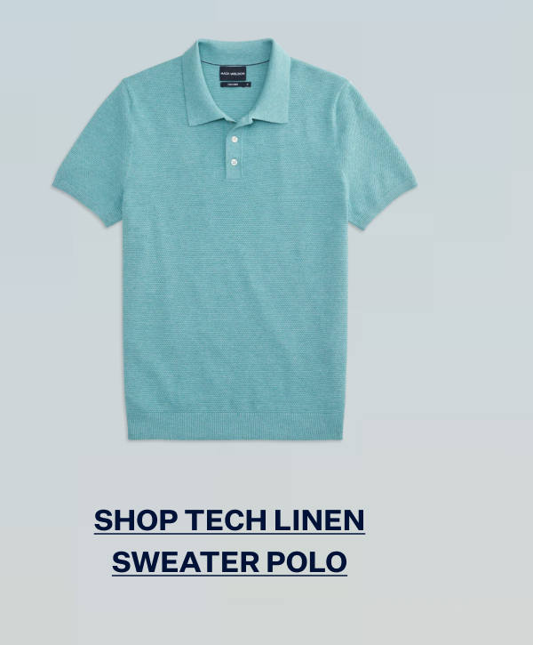 Tech Linen Sweater Polo