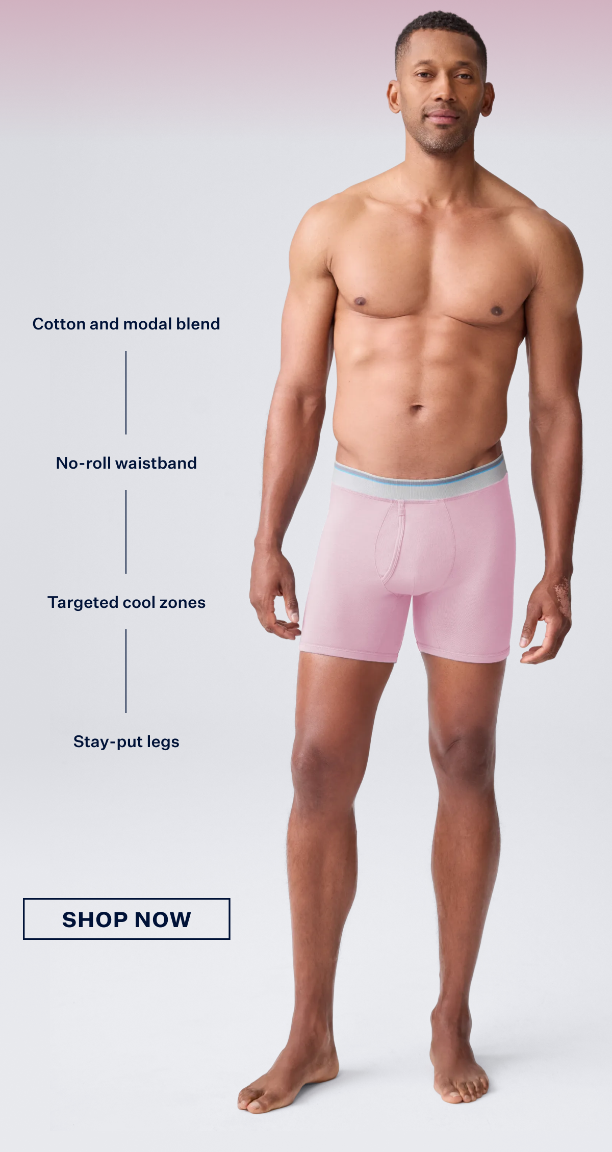 18-Hour Jersey Boxer Brief