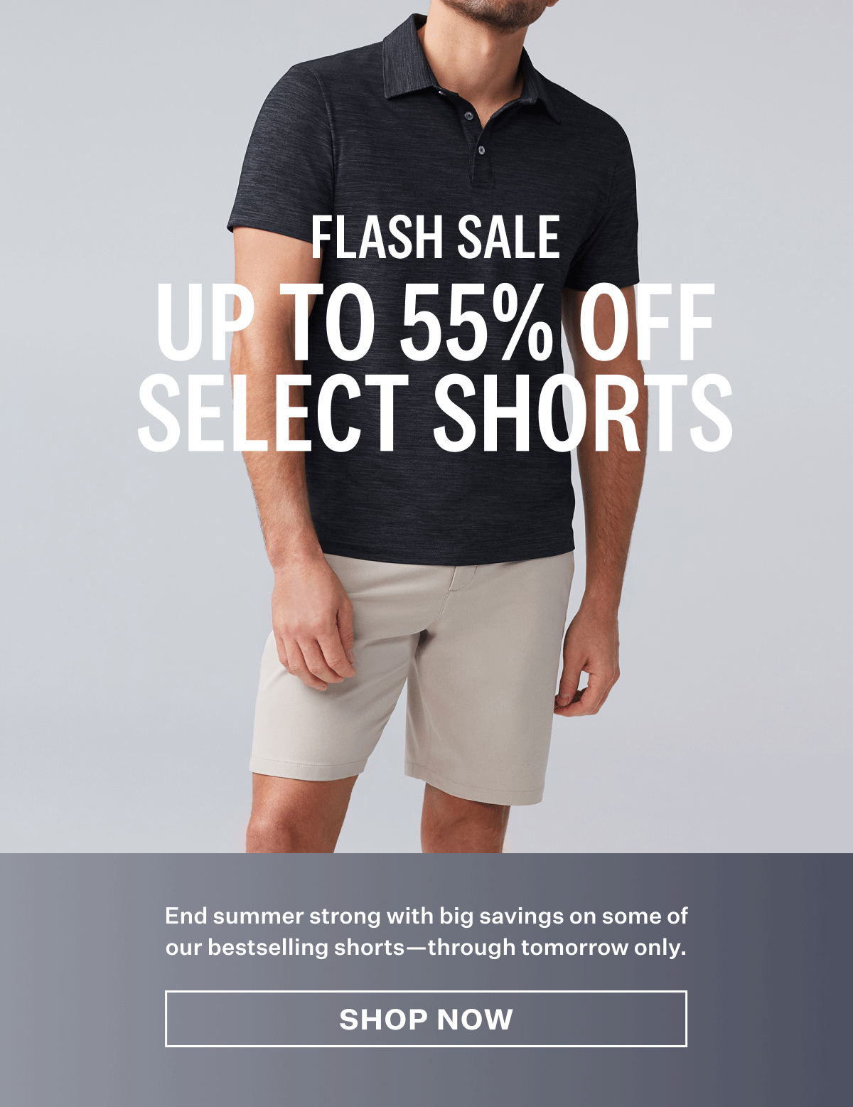 Flash Sale. Up to 55% off select shorts. Shop Now